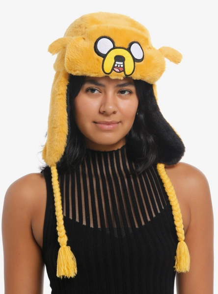 Adventure Time Jake Fuzzy Trapper Hat
