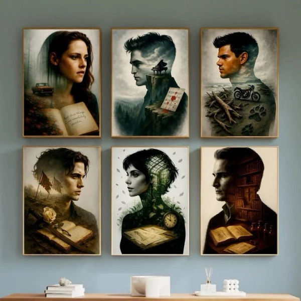 Twilight Movie Poster Set | Movie Collector | Movie Memorabilia | Movie Wall Art | Instant Download | Printable Art