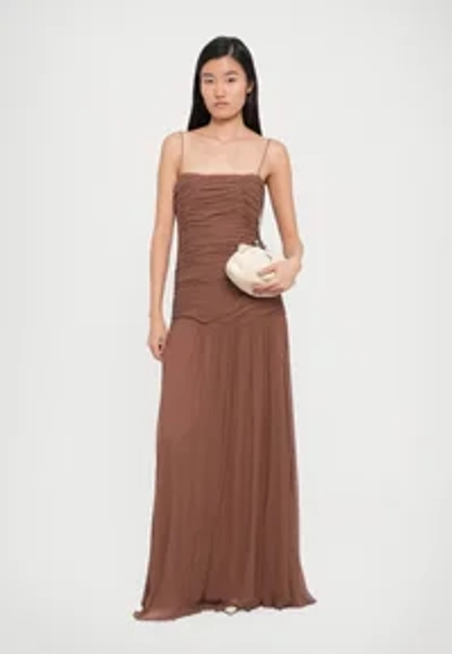 DALTON DRESS - Robe longue - mocha