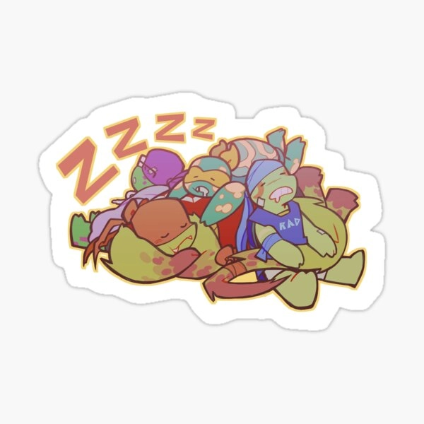Nap time Sticker