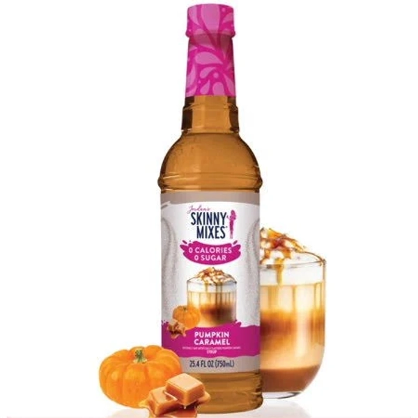 Jordan's Skinny Syrups Pumpkin Caramel Sugar Free Coffee Syrup