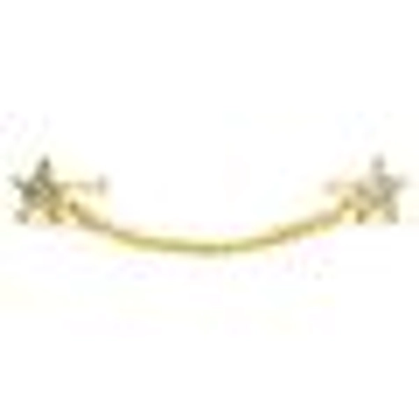 Double Pierced Stars & Chain Earring