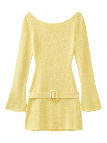 Asta Resort robe courte Maya à taille ceinturée | S