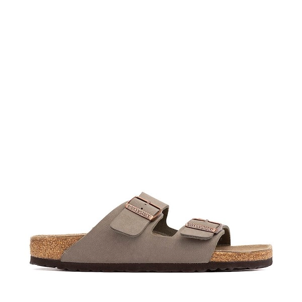 Womens Birkenstock Arizona Slide Sandal - Stone