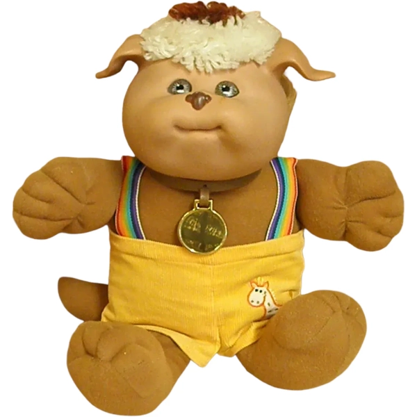 1980s Coleco Cabbage Patch Kid’s Koosas Dog