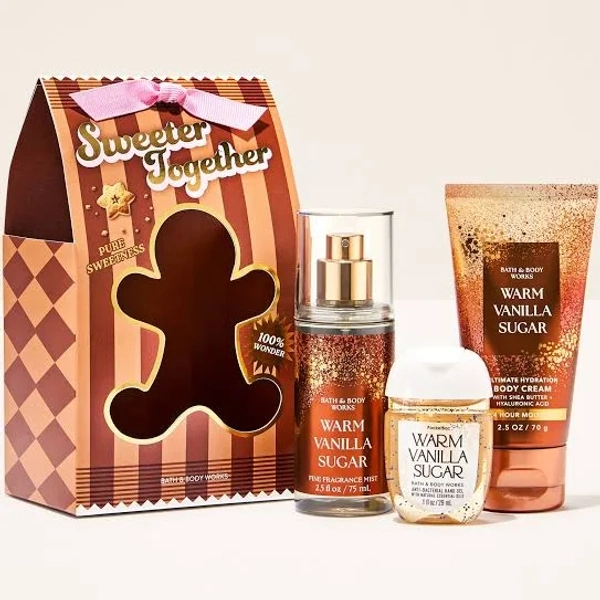 Bath & Body Works Warm Vanilla Sugar Gift Set