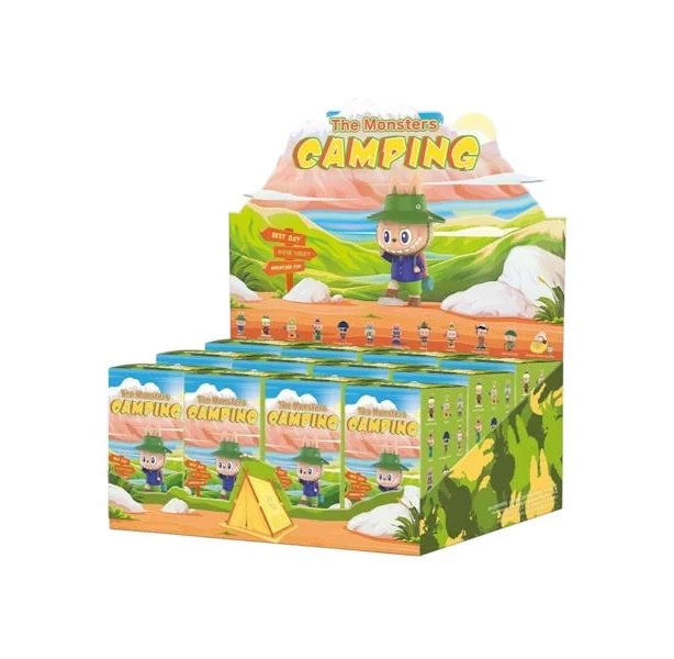 Pop Mart The Monsters Labubu Camping Series Sealed Case