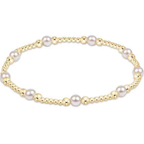 enewton Classic Purpose Pearl Bead Bracelet