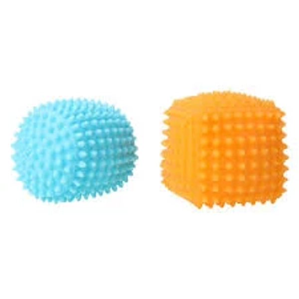 Toy Hub Squishy Spikes Fidget Toys - Orange & Blue