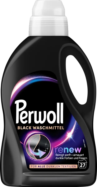 Waschmittel Renew Schwarz, 27 Wl