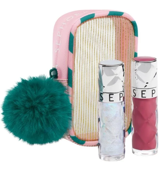 Sephora Collection Outrageous Lip Plumper Lip Gloss Makeup Gift Set