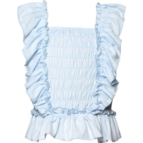 Sara Kids' Sara Ruffle Smocked Top