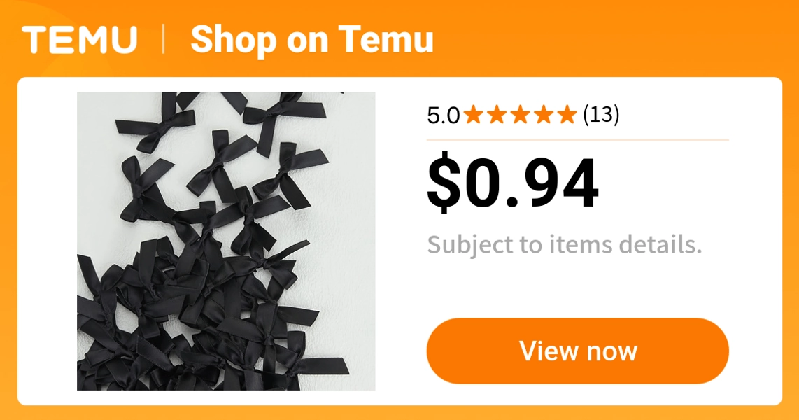 50pcs set cute ballet style ribbon bow tie accessories - Temu