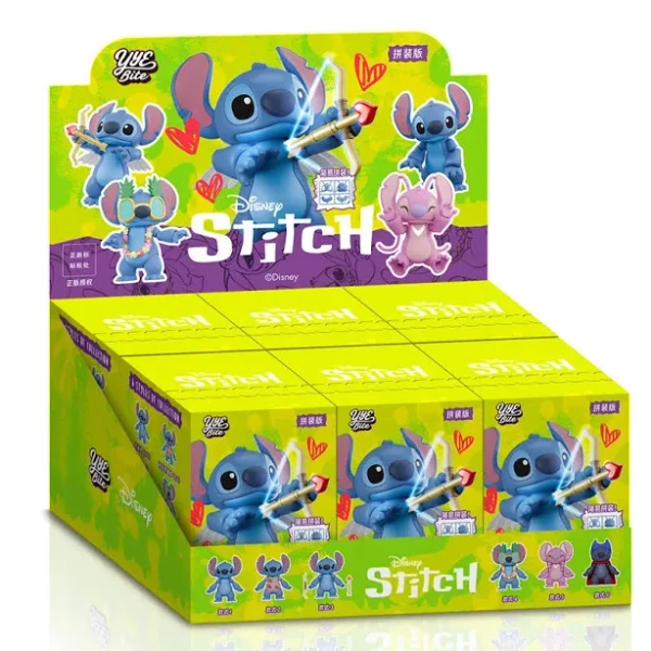 Original Stitch Mystery Box Assembled Figures Ornament Joint Movable Model Blind Box Surprise Gift