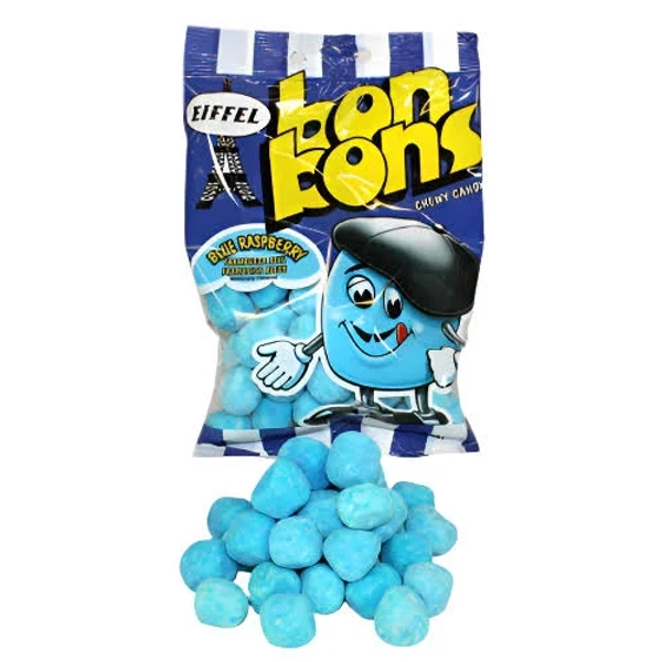 World Market Eiffel Bon Bons Blue Raspberry Chewy Candy