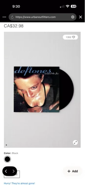 Deftones - Around The Fur LP