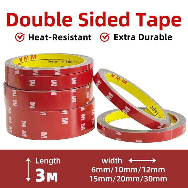 Heavy Duty 3m Acrylic Foam Tape Double Sided High Temperature Mounting Strip for Auto Trim Emblem Household Outdoor Bonding - AliExpress 13