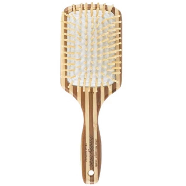 Olivia Garden Healthy Hair Eco-Friendly Bamboo Ionic Massage Hair Brush HH-4 - Large