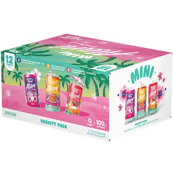 Alani Nu Paradise Mini Variety Pack Energy Drink