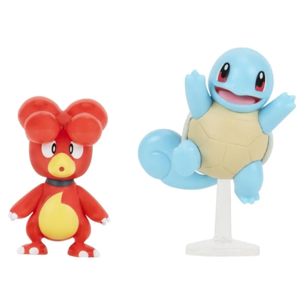 Figura Battle Pack: Magby + Squirtle