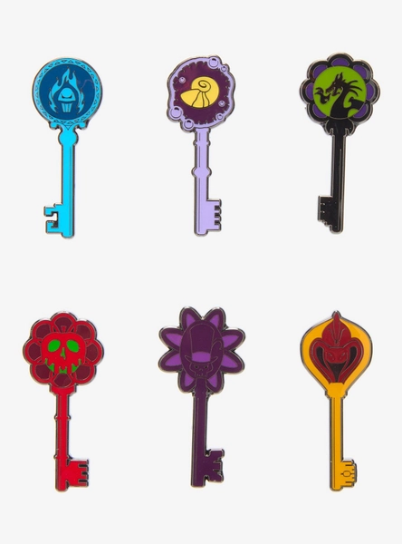 Loungefly Disney Villains Keys Blind Box Enamel Pin - BoxLunch Exclusive