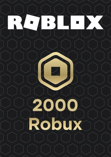 Roblox Gift Card 2000