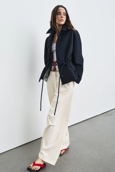 ZW COLLECTION BELTED PARKA