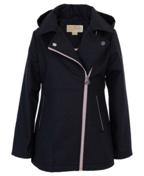 Big Girls Asymmetric Zip Softshell Jacket