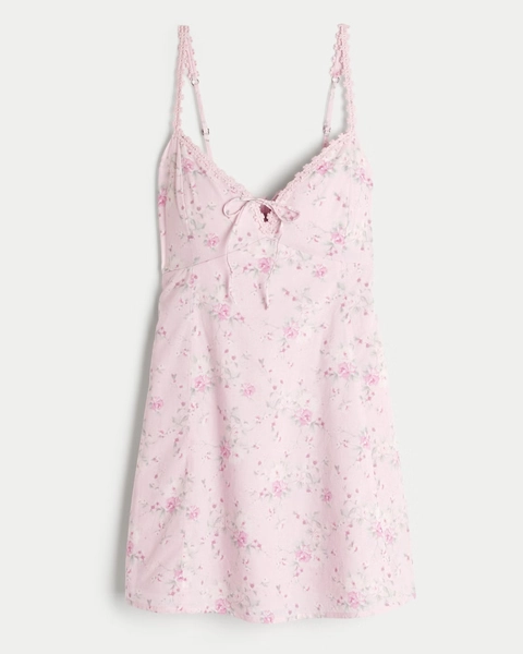 Daisy Trim Mini Dress