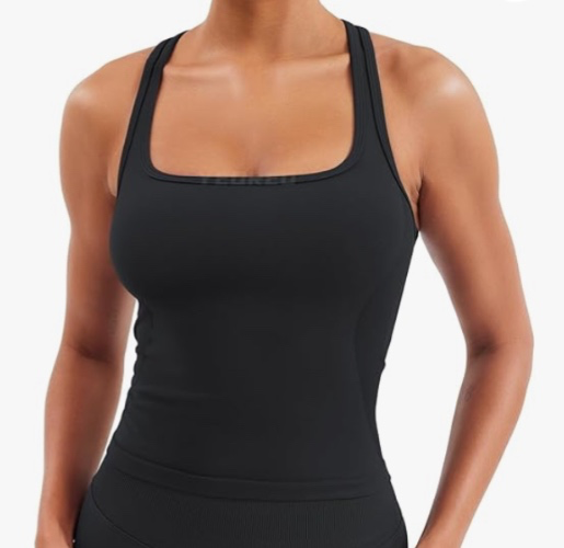 Workout Tank — COLOR BLACK — SIZE M
