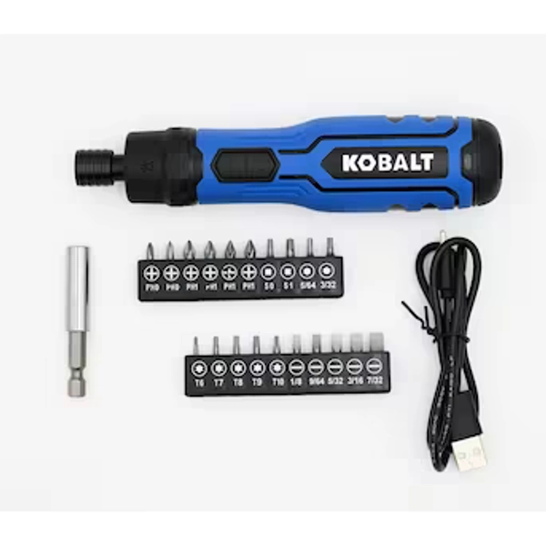 Kobalt 4-volt Max 1/4-in Cordless Screwdriver (1-Battery and Charger Not Included) 68686 at Lowes.com