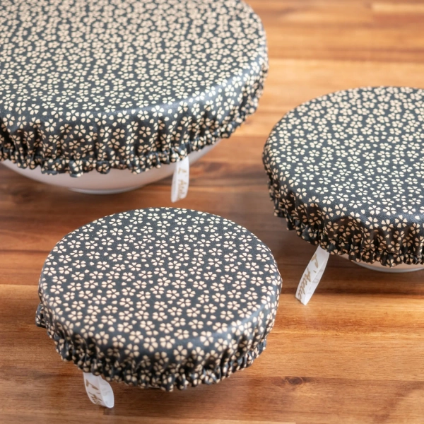 Charlotte couvre-plat en tissu bio Boldy | Handmade in France | L'Atelier de July