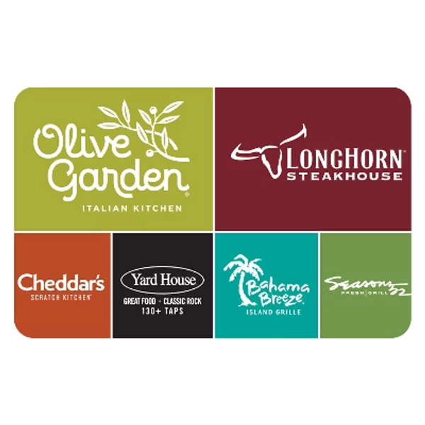 Darden Restaurants $25 (Email Delivery)