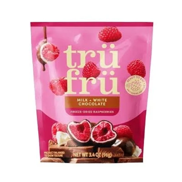 Tru Fru Freeze Dried Raspberries in Milk Chocolate