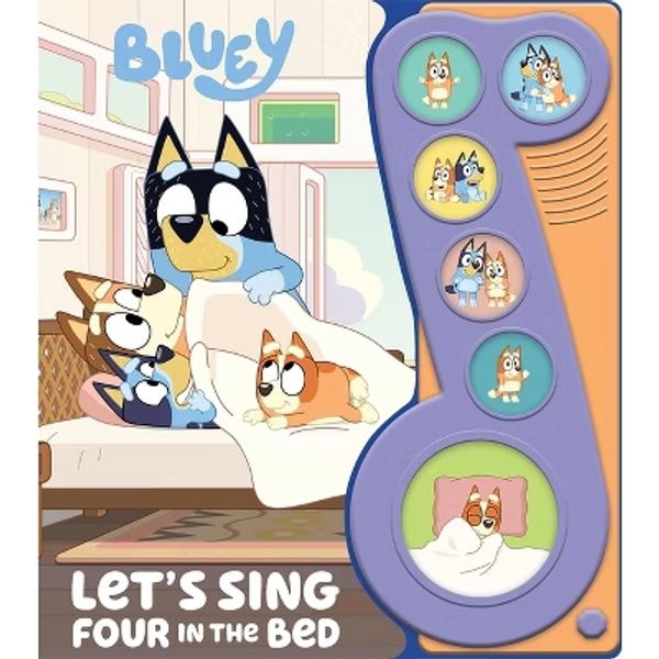 Bluey: Let's Sing Four in the Bed Sound Board Book
