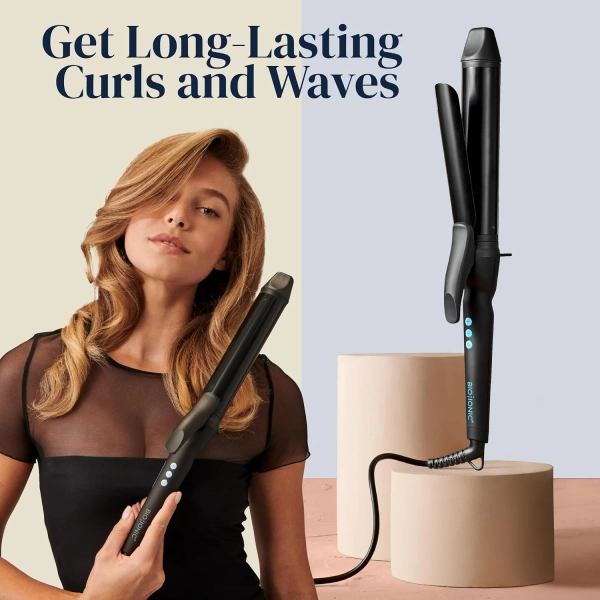 Bio Ionic Long Barrel Styler 1" Ceramic Curling Iron