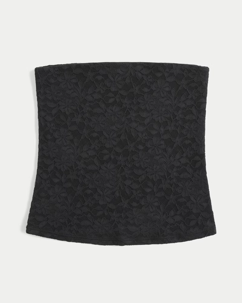 All-Over Lace Tube Top