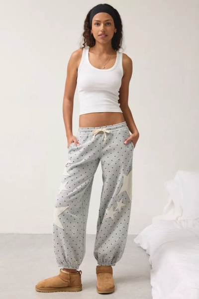 Out From Under Brenda Star Patch Jogger Sweatpants