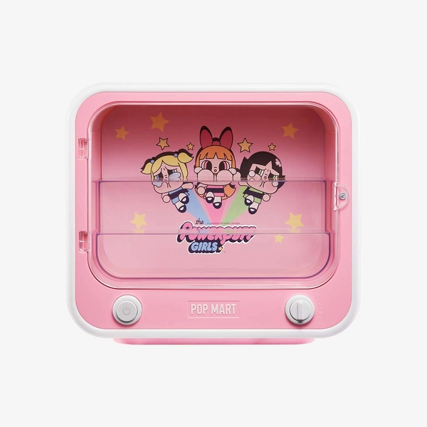 CRYBABY × Powerpuff Girls Series-TV Set Luminous Display Container-POP MART(United States)