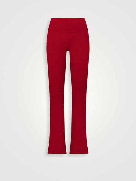 Cotton Jersey Foldover Pants