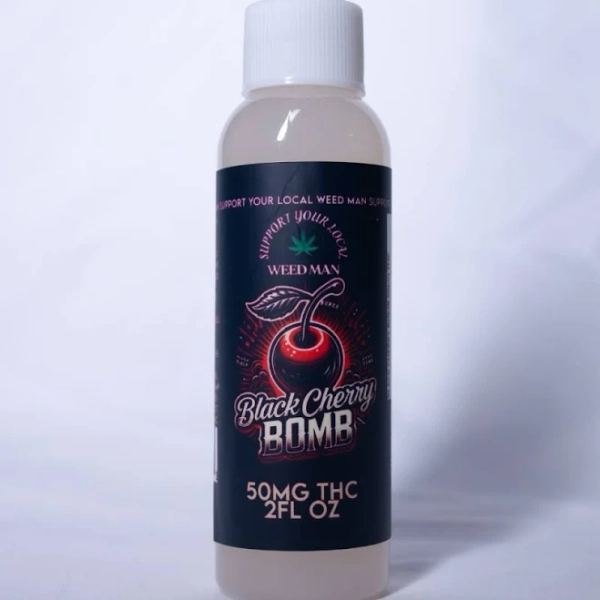Black Cherry Bomb THC Shot | Prohibition THCafe