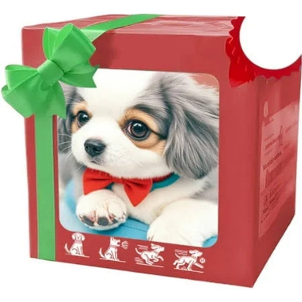 2025 Upgraded Robot Dog, Realistic Robot Puppy, That Acts Like A Real PuppyBarking, Tail Wagging Walks & Runs Like a Real, Size: 6.7, Dog-2