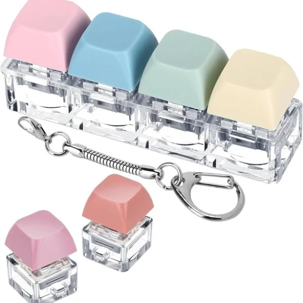 6-Pack Keyboard Fidgets: Adult Stress Relief & Time-Passing Toys