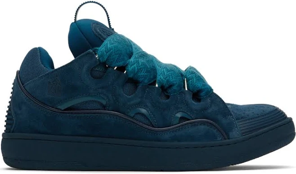 LANVIN Curb Leather Sneakers
