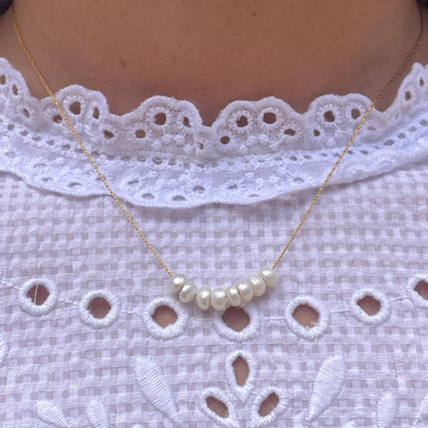 Penelope Pearl Necklace | Shop The Deli