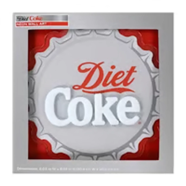 Diet Coke Licensed Neon Wall Art Light Viral
