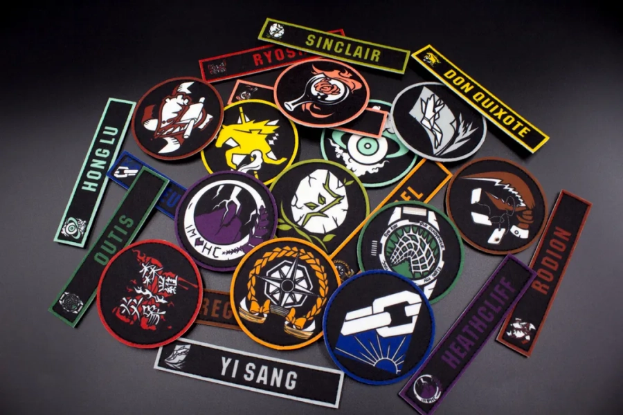 Limbus Company Hook and Loop Patches | Anime Game Inspired | Sublimation on Felt | Durable & Fade-resistant - Etsy