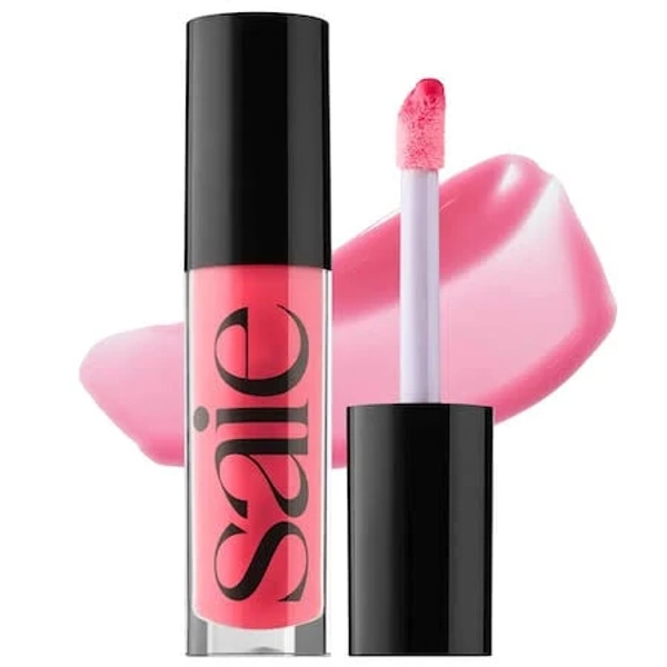 Saie Glossybounce High-Shine Hydrating Lip Gloss Oil