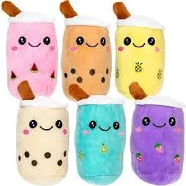 Boba Tea Plush 5in Asst (12pcs)