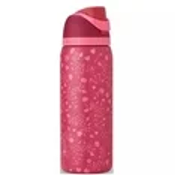 32oz Floral Stainless Steel Vacuum Flask with Straw, Drink Cup for Home Office School, Drinkware, Back to School-a